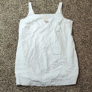 A New Day | Women's White Sleeveless Mini Dress